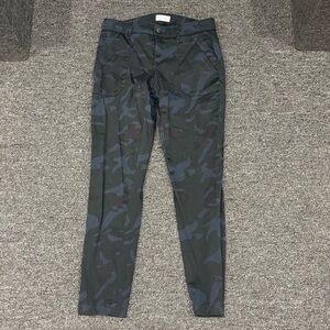 Calvin Klein Blue Camouflage Skinny Jeans
